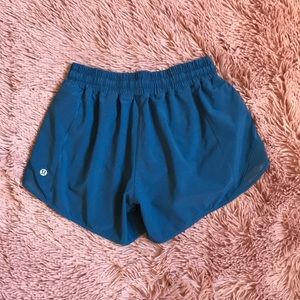 Blue lulu lemon shorts